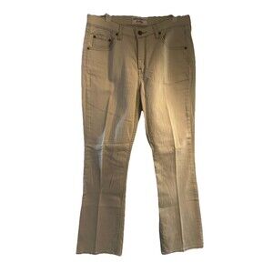 LEVI STRAUSS Beige Signature Stretch Bootcut Normcore Western Women’s Sz 12